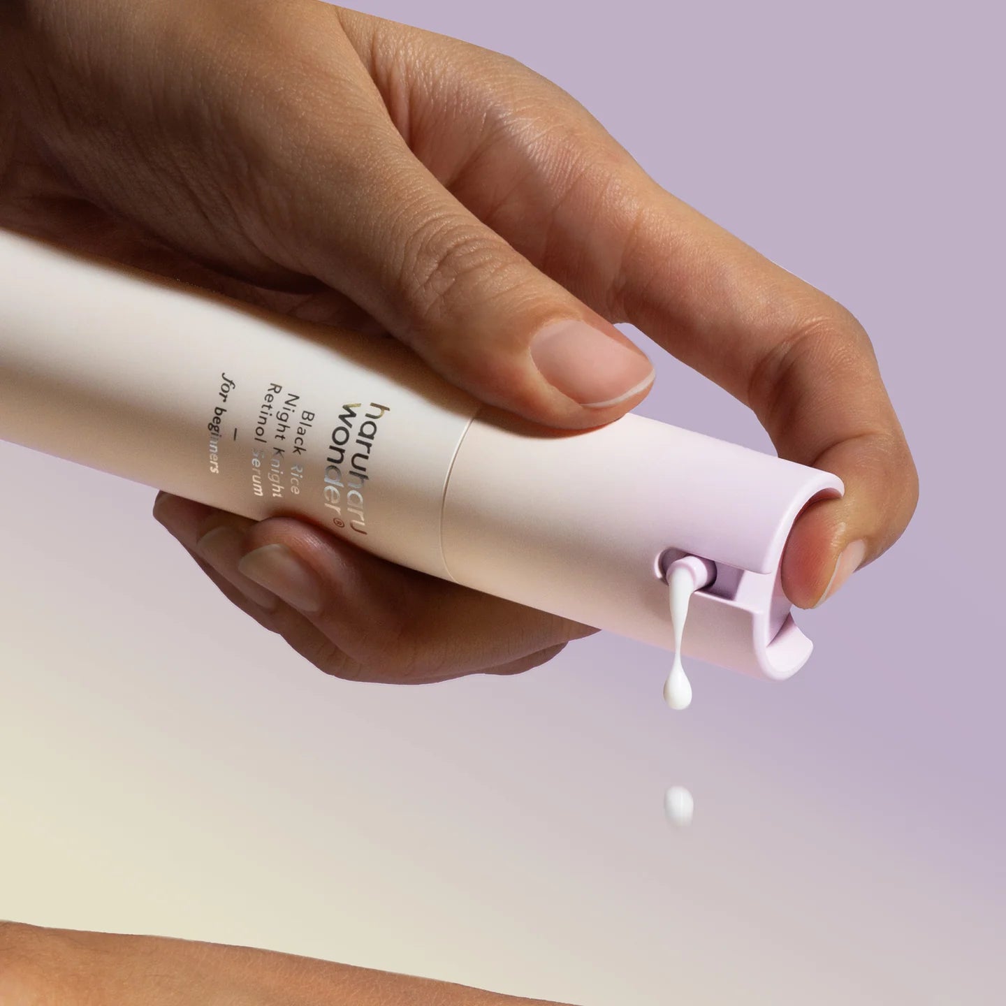 HaruHaru Wonder Black Rice Night Knight Retinol Serum – Gentle Dual Retinol + Bakuchiol Night Treatment