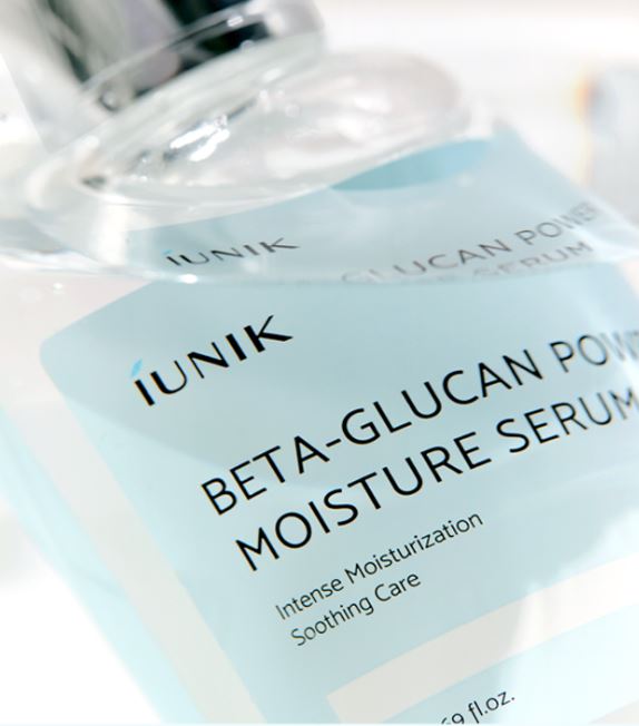 iUNIK Beta Glucan Power Moisture Serum 50 ml – Deep Hydrating K-Beauty Serum for Sensitive Skin
