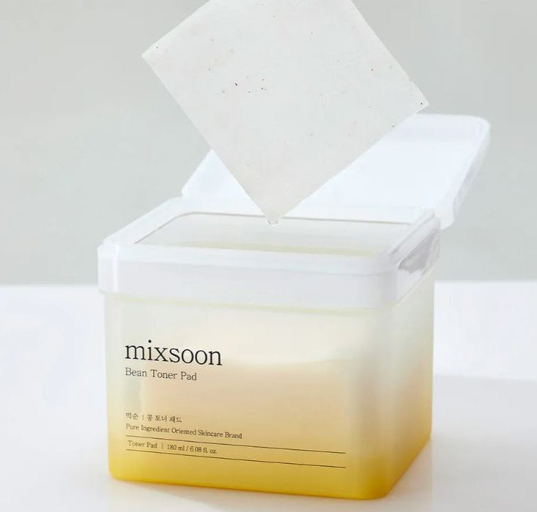 Mixsoon Bean Toner Pad – Hydrating & Brightening Korean Toner Pads