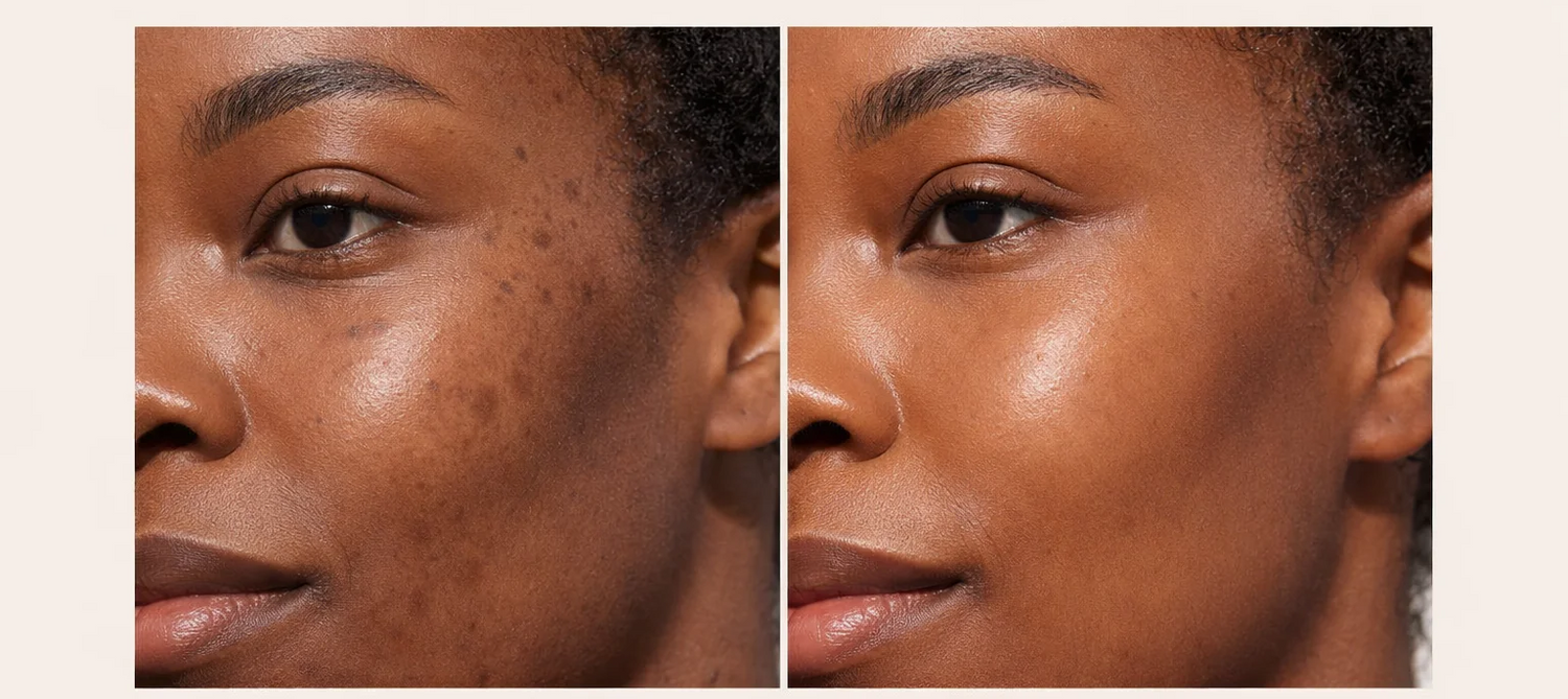 DARK SPOT CORRECTOR KIT - Fade Dark Spots. Even Your Skin Tone. Glow Naturally.