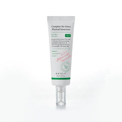AXIS-Y Complete No-Stress Physical Sunscreen 50 ml – Mineral SPF 50 for Sensitive Skin