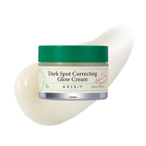 AXIS-Y Dark Spot Correcting Glow Cream 50 ml – Brightening Gel Moisturizer for Uneven Skin Tone