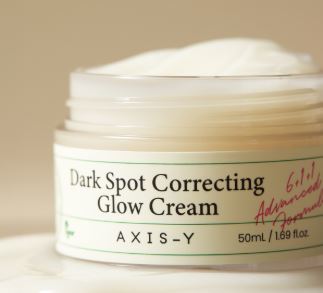 AXIS-Y Dark Spot Correcting Glow Cream 50 ml – Brightening Gel Moisturizer for Uneven Skin Tone
