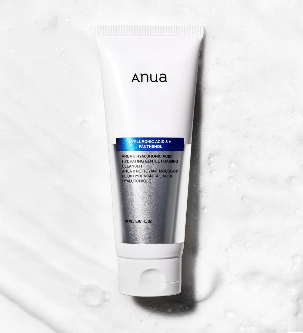 Anua 8 Hyaluronic Acid Hydrating Gentle Foaming Cleanser