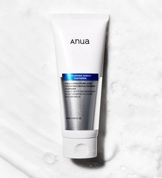 Anua 8 Hyaluronic Acid Hydrating Gentle Foaming Cleanser