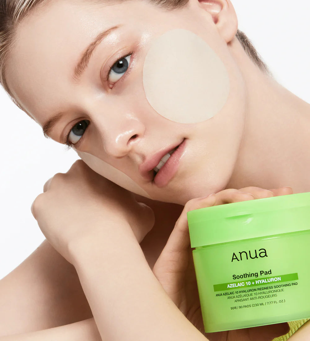 Anua Azelaic 10 Hyaluron Redness Soothing Pad