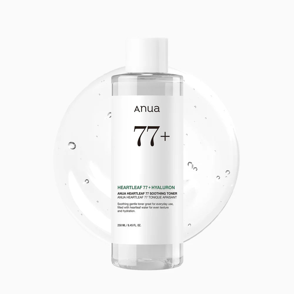 ANUA Heartleaf 77% Soothing Toner 250 ml – Calming & Balancing Korean Toner