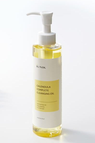 iUNIK Calendula Complete Cleansing Oil 200 ml – Gentle Vegan Makeup Remover for Sensitive Skin