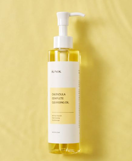 iUNIK Calendula Complete Cleansing Oil 200 ml – Gentle Vegan Makeup Remover for Sensitive Skin