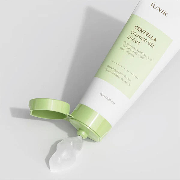 iUNIK Centella Calming Gel Cream 60 ml – Lightweight Soothing Moisturizer for Sensitive Skin