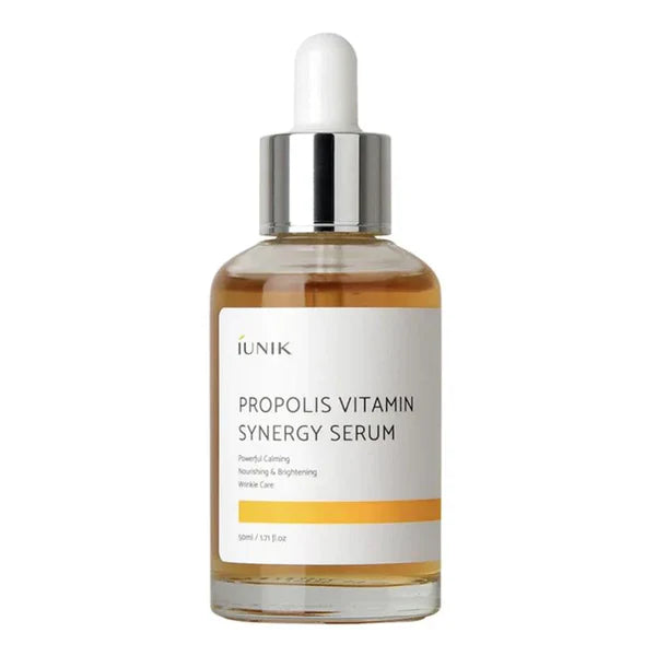 iUNIK Propolis Vitamin Synergy Serum 50 ml – Brightening & Nourishing Korean Serum for Sensitive Skin