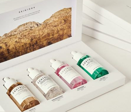 SKIN1004 Madagascar Centella Ampoule Kit – Mini Ampoule Trial Set for Soothing, Brightening & Pore Care