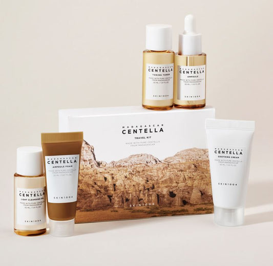 SKIN1004 Madagascar Centella Travel Kit – Mini Skincare Set for Soothing & Hydration